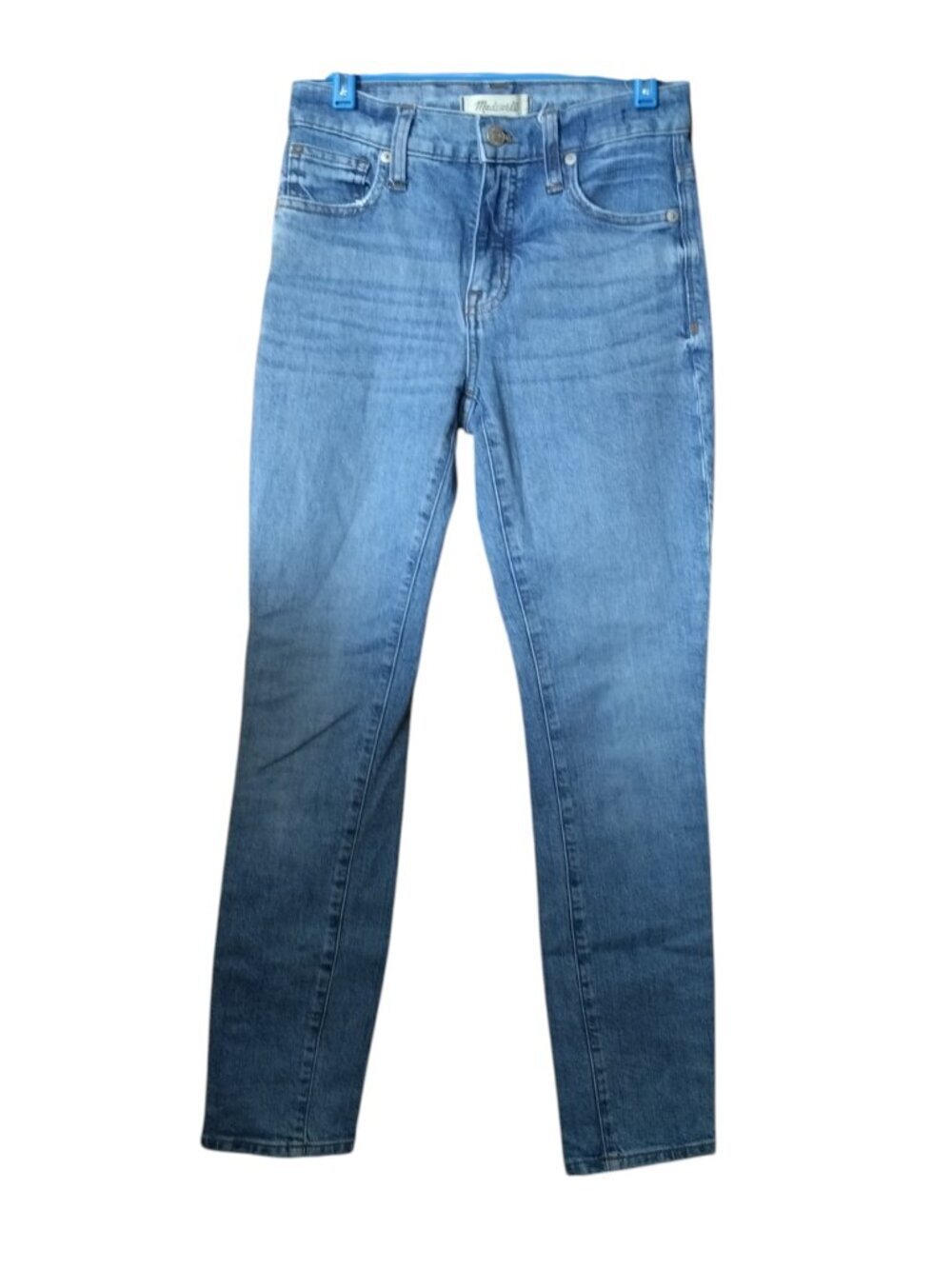 Madewell 9" High Rise Skinny Jeans Women's Size 23 Casual Denim Classic Zip Fly